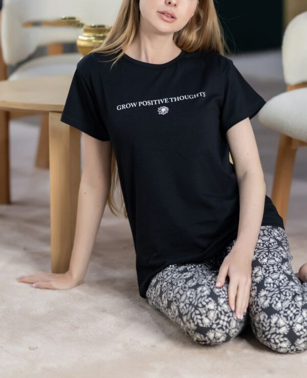 Women’s pajamas ” GROW POSITIVE THOUGHTS “