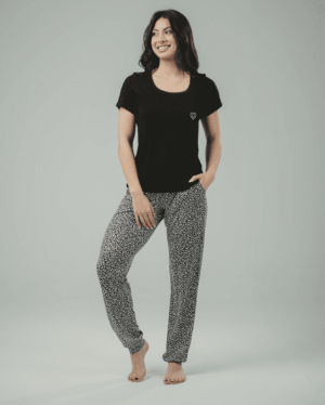 Women’s Vanilla pajamas ” Black “