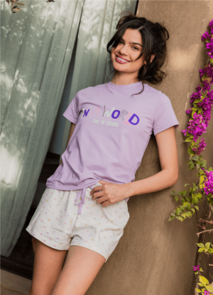 IN A WORLD بيجامة شورت