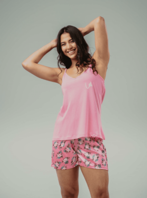 Women’s Vanilla pajamas Short " Fuchsia "