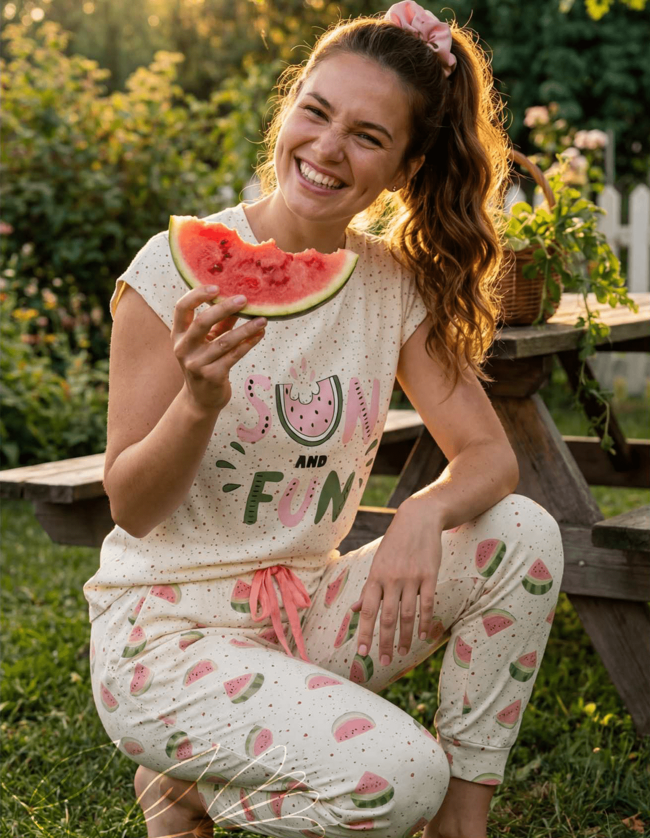 Watermelon Joy pajamas