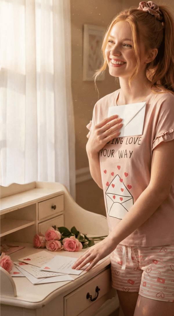 Love Letter💌 Cotton Pajama - Image 2