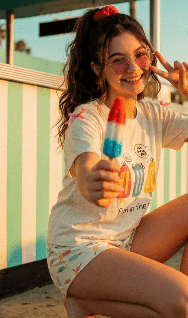 “Summer Fun” Pajama 🍦 - Image 2