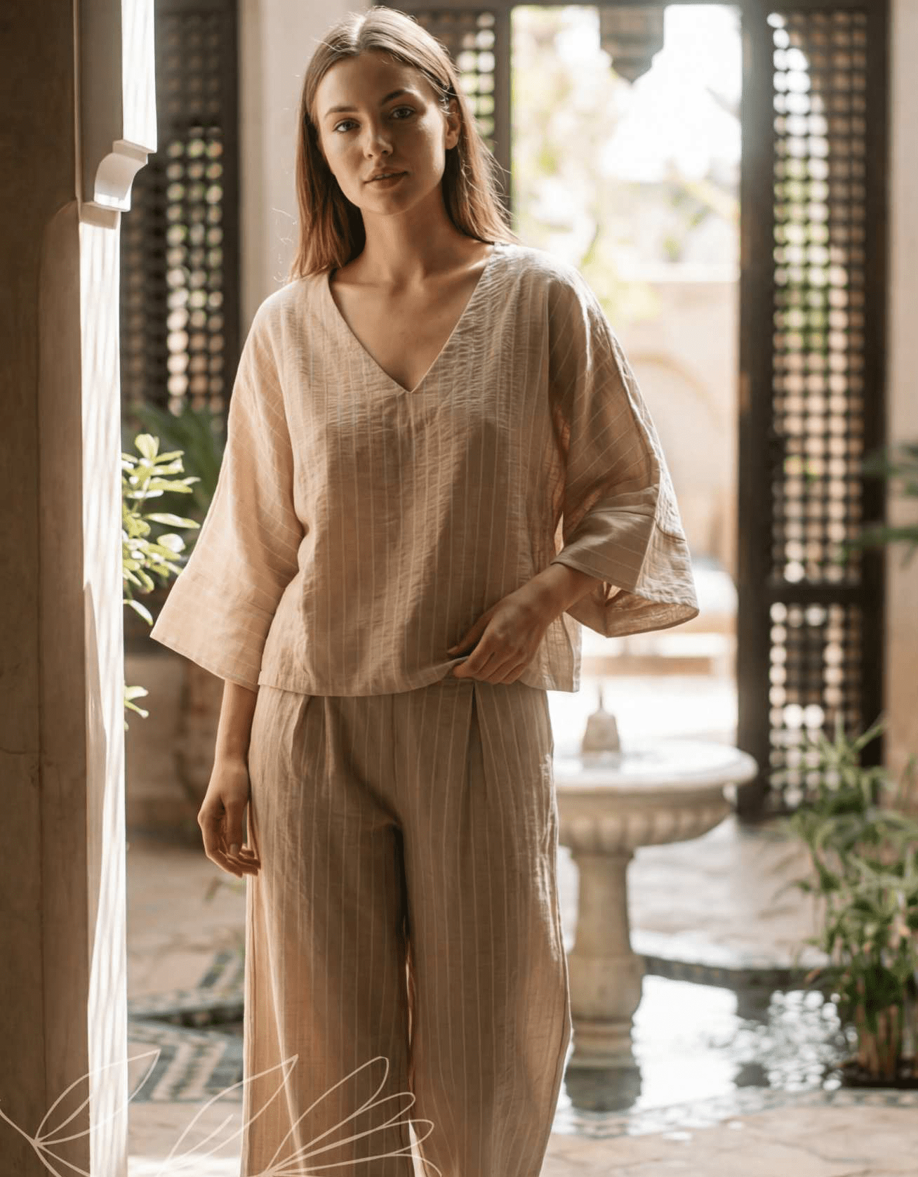 Women’s Linen pajama